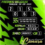 ANGKA BELGIUM 26 SEPTEMBER 2021