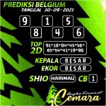 ANGKA BELGIUM 30 SEPTEMBER 2021