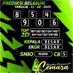ANGKA BELGIUM 11 OKT 2021