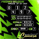 ANGKA BELGIUM 20 OKT 2021