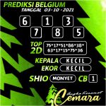 ANGKA BELGIUM 03 OKTOBER 2021