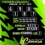 ANGKA COLOMBO 22 NOVEMBER 2021