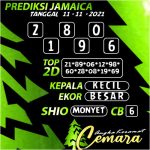 ANGKA JAMAICA 11 NOVEMBER 2021