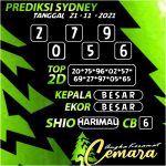 ANGKA SYDNEY 21 NOVEMBER 2021