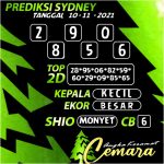 ANGKA SYDNEY 10 NOVEMBER 2021